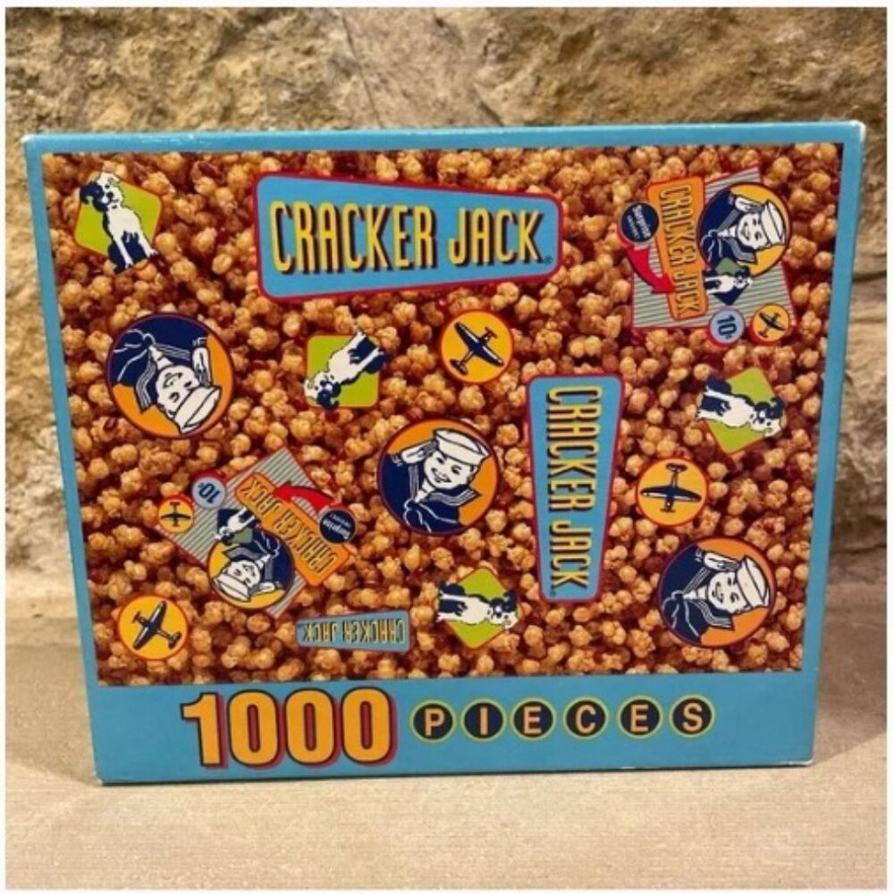 Cracker Jack jigsaw puzzle 1000 piece Recot Hoyle Sailor Jack and Bingo 2003